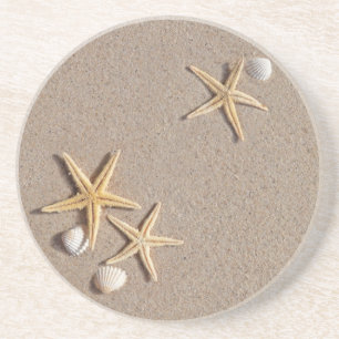 Starfish on the Beach coasters