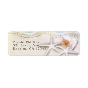 Starfish on the Beach Teal Sea Water Invitation
