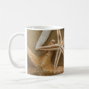 Starfish On The Sand Coffee Mug