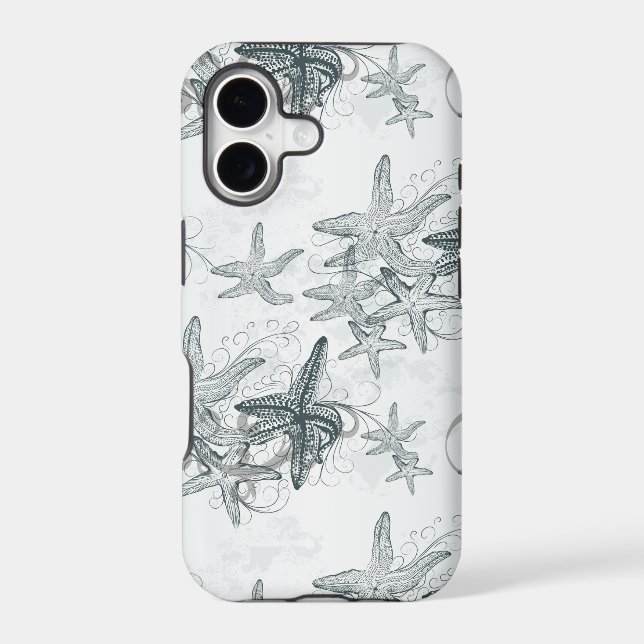 Starfish On The Sea Pattern (Back)