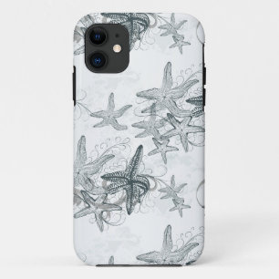 Starfish On The Sea Pattern iPhone 11 Case