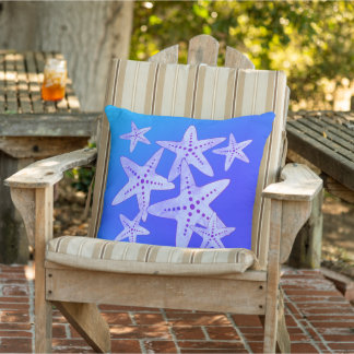 Starfish Outdoor Pillow