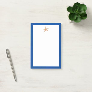 Starfish Painting Coastal Beach Notes