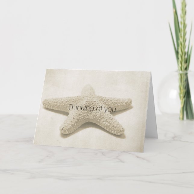 Starfish Personalized Card (Front)