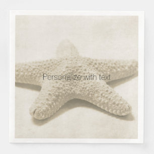 Starfish Personalized Napkin