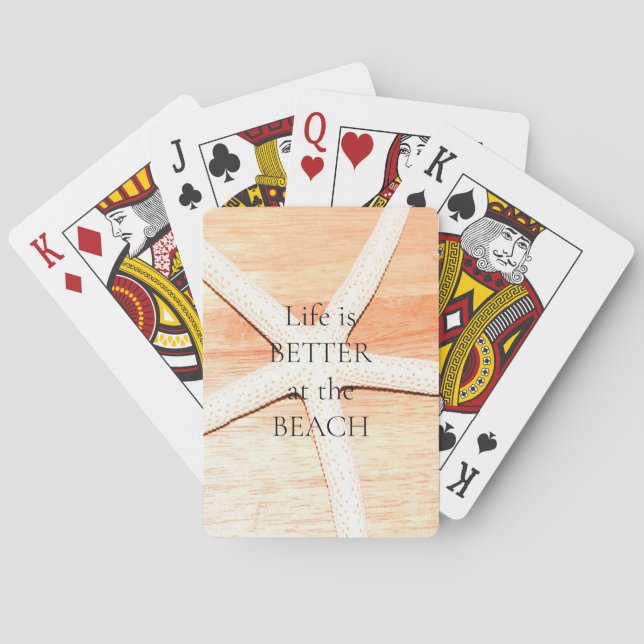 Starfish Playing Cards (Back)