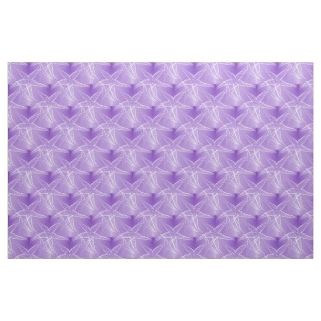 Starfish Purple Beach Fabric (Fat Quarter)
