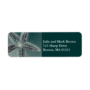 Starfish Return Address Label