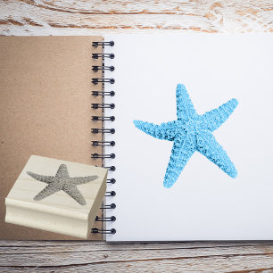 Starfish  rubber stamp