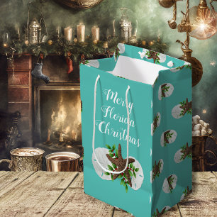 Starfish Sand Dollars Tropical Christmas Gift Bag