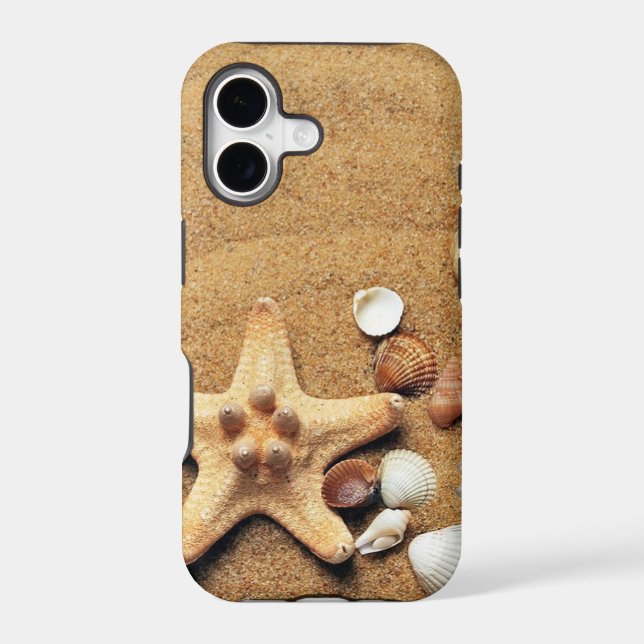 Starfish Sea Shells phone case (Back)