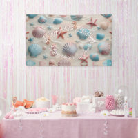 Starfish, Seashell, & Seahorses Pastel Sand Party