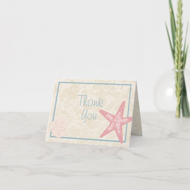Starfish Seaside Thank You (Front)