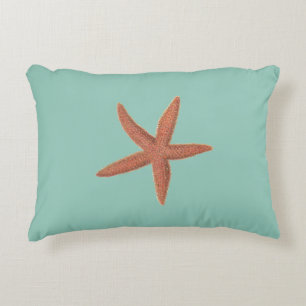 Starfish - Sherman Denton Fish Lithograph Accent Pillow
