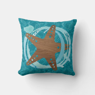 Starfish Splash Pillow