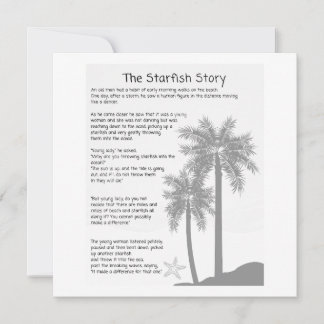 Starfish Story, Starfish Thrower, Starfish Poem