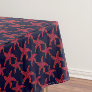 Starfish Style Pattern Tablecloth