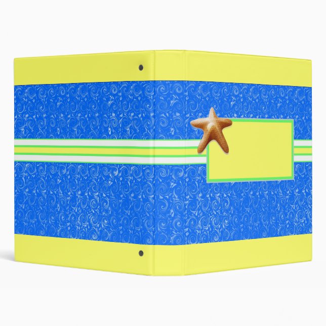 Starfish Swirl Binder (Background)
