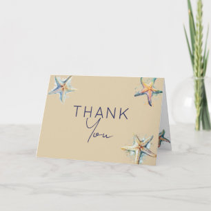 STARFISH THANK YOU CARD