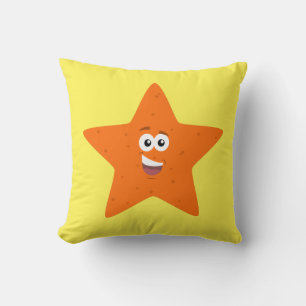 Starfish Throw Pillow