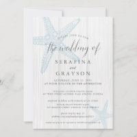 Starfish Tropical Rustic Beach Wedding All in One 