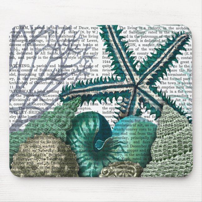 Starfish Under the Sea Mouse Pad (Front)