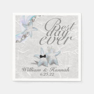 Starfish Wedding Napkins