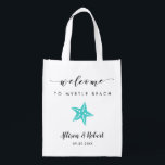 Starfish Wedding Welcome Bag for Beach Destination<br><div class="desc">Fill this lovely bag with your favourite treats to welcome guests to your wedding!</div>