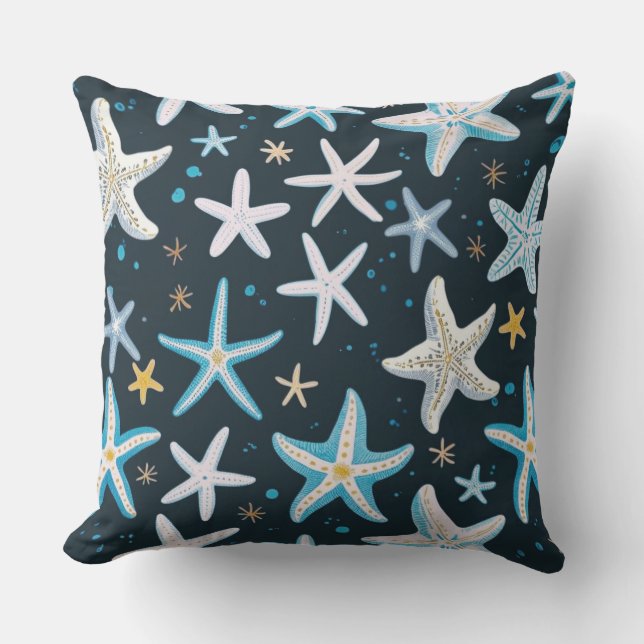 Starfishes  outdoor pillow (Front)