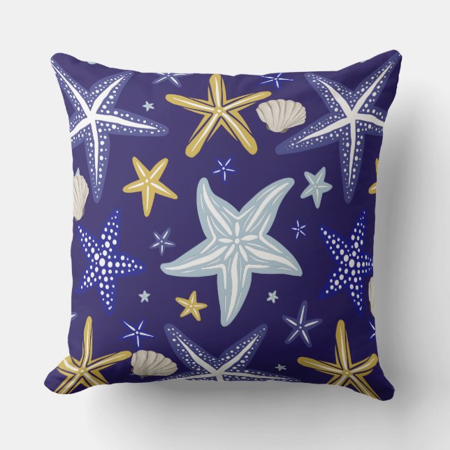 Starfishes  outdoor pillow (Front)