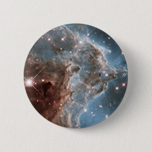 Starforming Region Ngc 2174, Monkey Head Nebula. 2 Inch Round Button