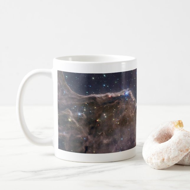Starforming Region Ngc 3324 In The Carina Nebula. Coffee Mug (With Donut)