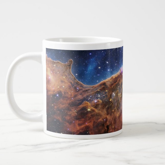 Starforming Region Ngc 3324 In The Carina Nebula. Large Coffee Mug (Left)