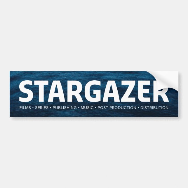 Stargazer Corp Bumper Sticker (Front)