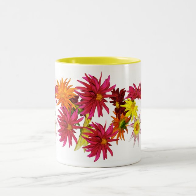 Stargazer Dahlia Mug (Center)