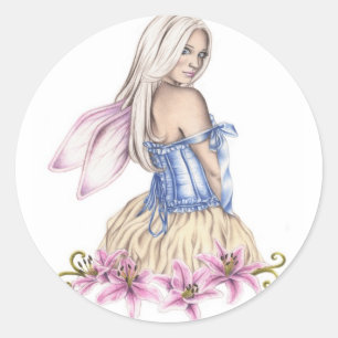 Stargazer Fairy Sticker