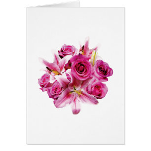 Stargazer Lilies and Roses