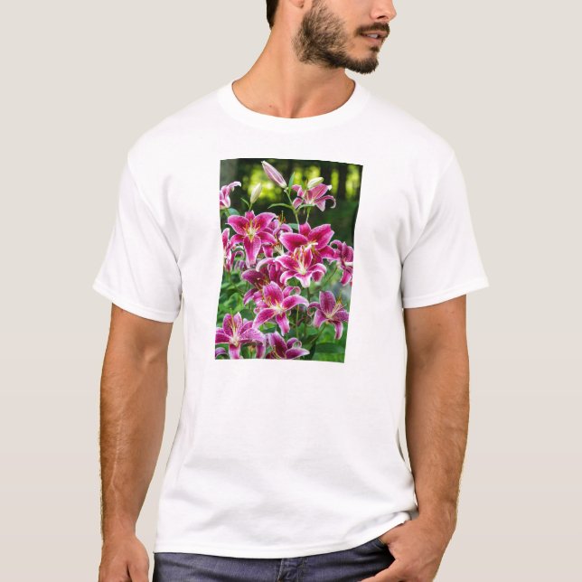 Stargazer Lilies T-Shirt (Front)