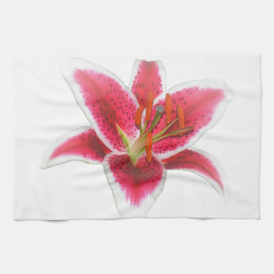 Stargazer Lily Kitchen Towels