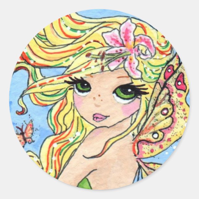 "Stargazer Pixie" Sticker (Front)