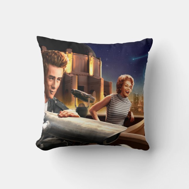 Stargazers Throw Pillow (Front)