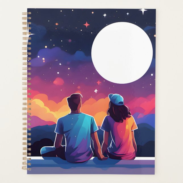 Stargazing Couple Planner (Front)
