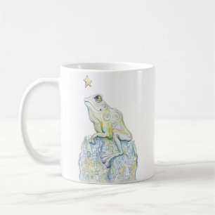 Stargazing Frog Coffee Mug