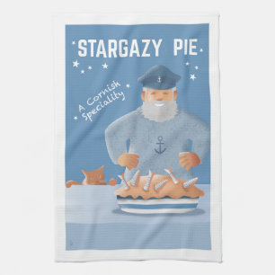 Stargazy Pie Kitchen Towel