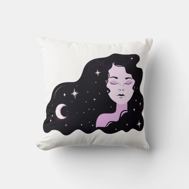 StarGirl  Throw Pillow (Front)