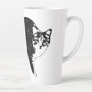 Starglow Tabby Peek Latte Mug