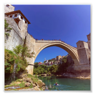 Stari Most, Mostar, Bosnia and Herzegovina Photo Print