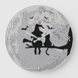 Staring at the Moon Wall clock