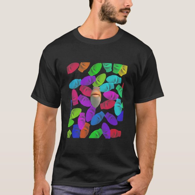 Staring fish ( DO YOU FART ) meme  T-Shirt (Front)