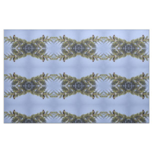 Staring in a Spruce  Patterned Animal Craft Fabric